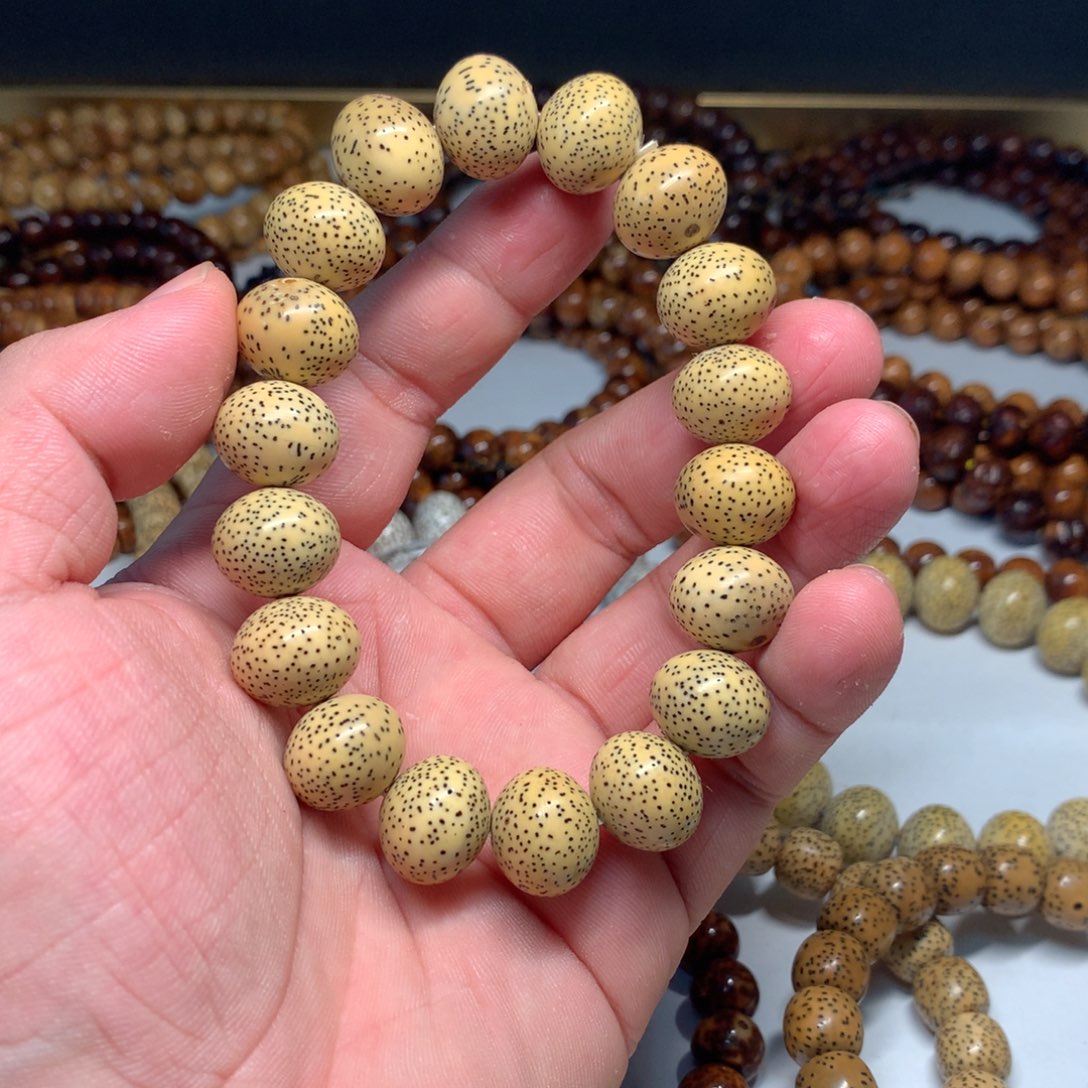 吊坠星月菩提海南原生态1513尺寸胖苹果珠