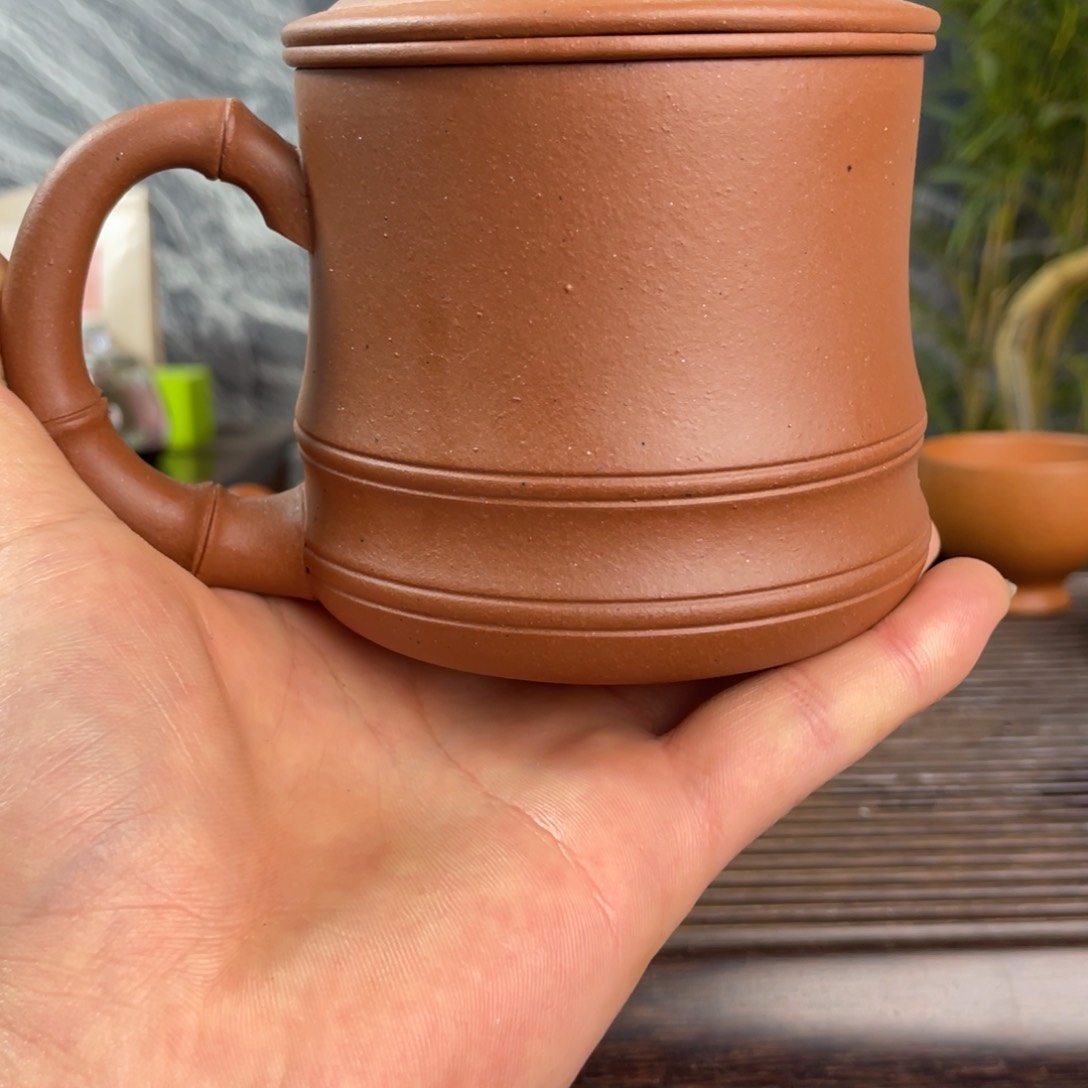 紫砂茶壶红泥盖被三件套完美