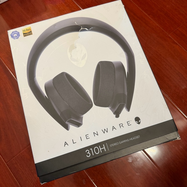 99新 ALIENWARE/外星人 外星人310H游戏有线耳机