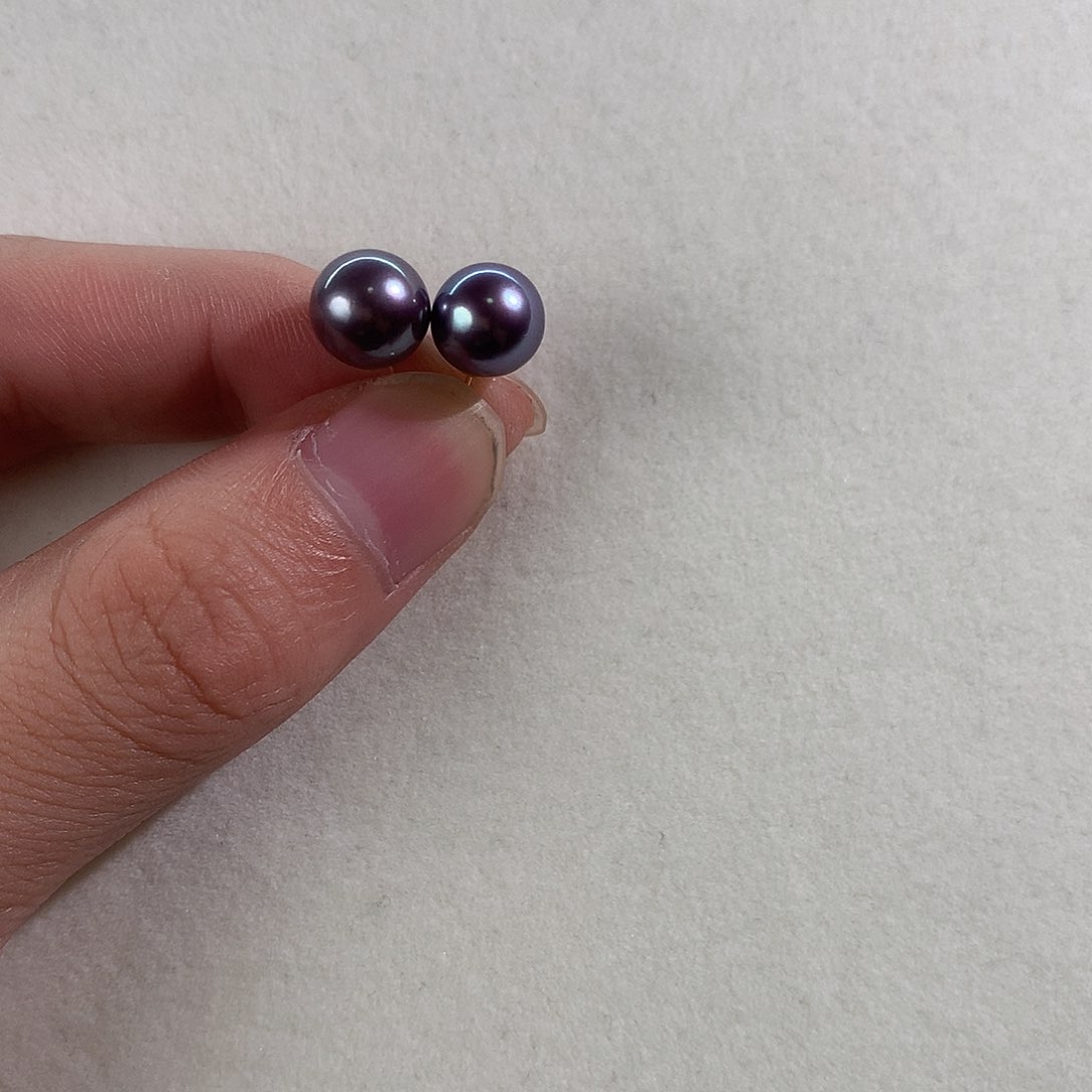未镶嵌淡水珍珠耳饰