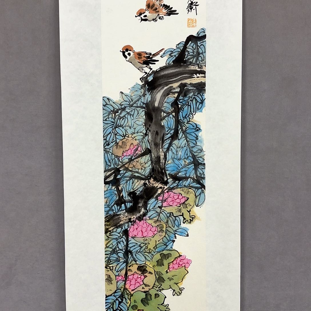 国画国画纯手绘作品请放心去藏