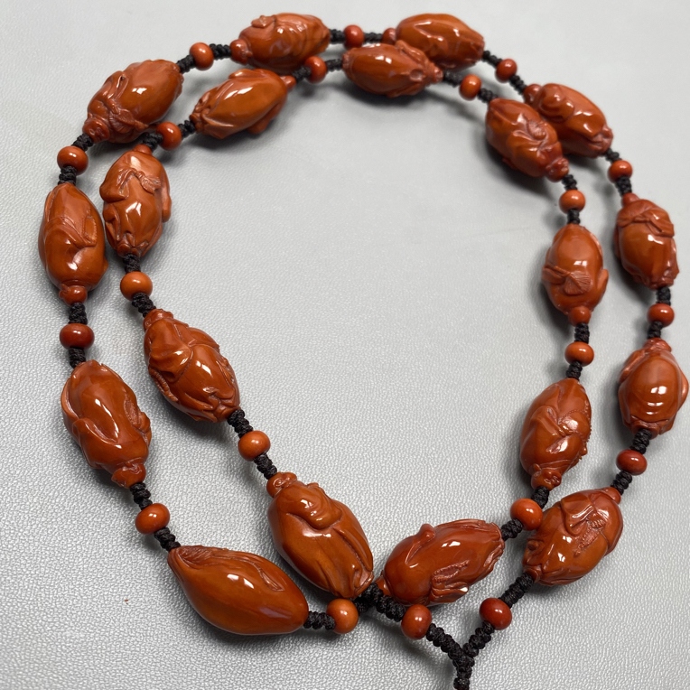 橄榄核脖挂 十八弥题材