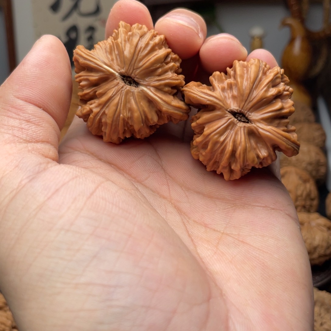 文玩核桃把件平谷四座楼42