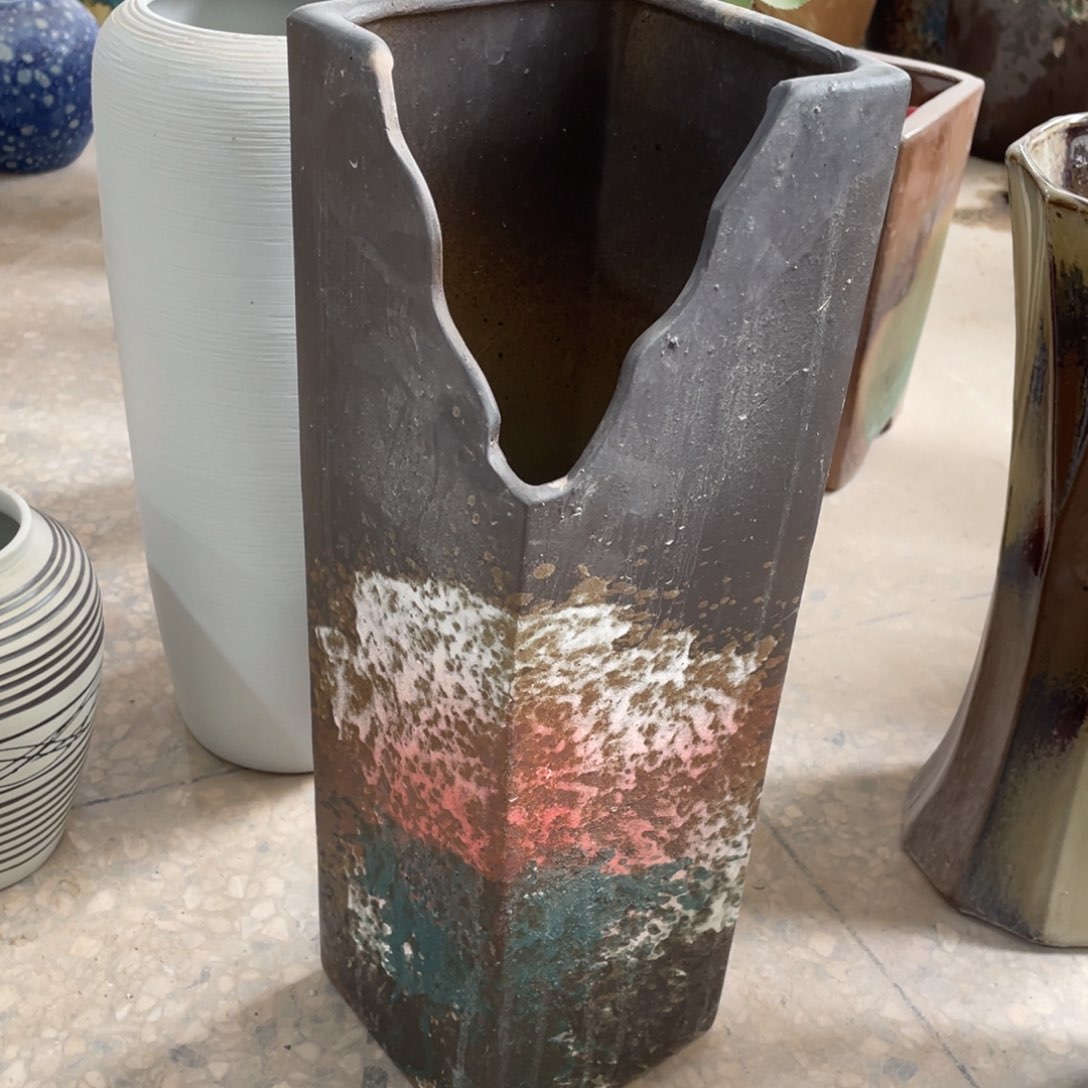 陶瓷高度46缺口20有孔瑕疵