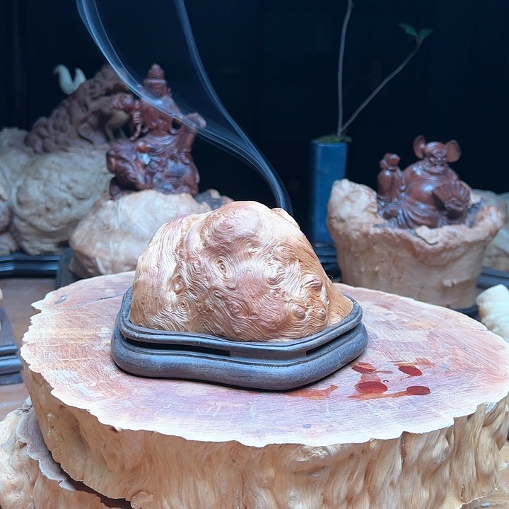 荔枝木老*荔枝木随型香炉