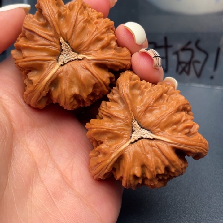 宁****吊坠文玩核桃白狮子