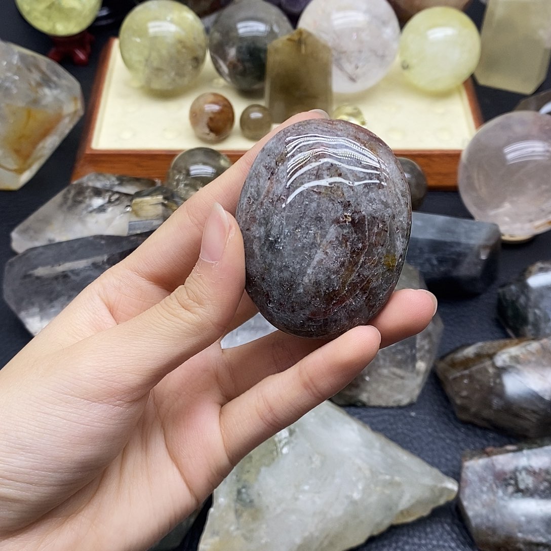 未镶嵌珠宝半成品水晶45水晶石