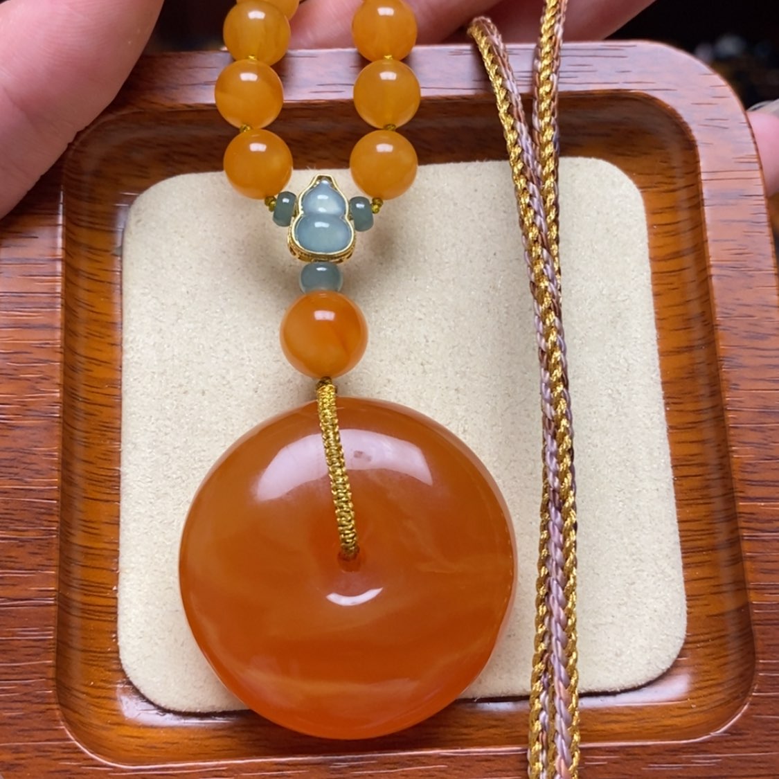 【闪购商品】蜜蜡颈饰未镶嵌项链