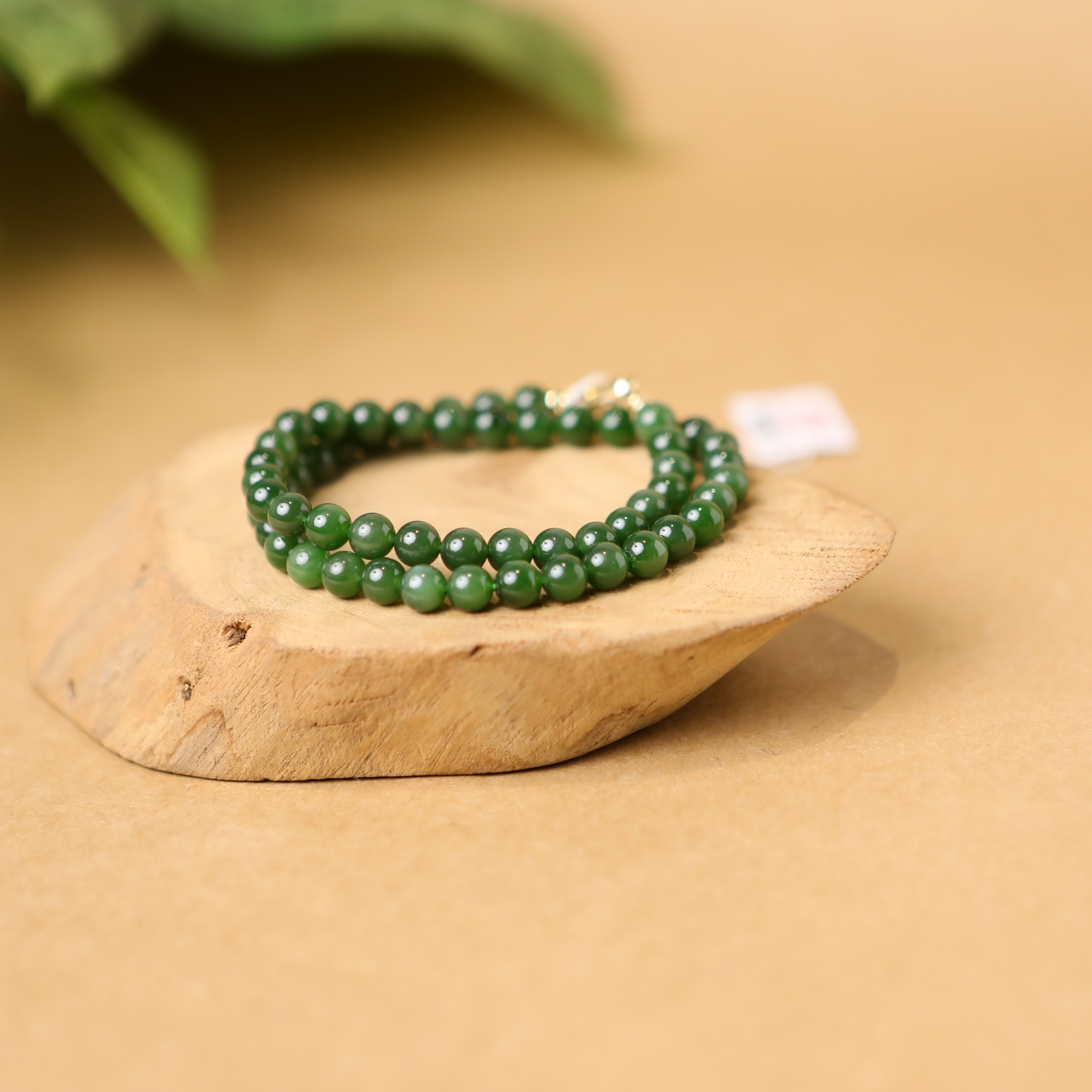 碧玉圆珠项链 8mm 俄罗斯 1320