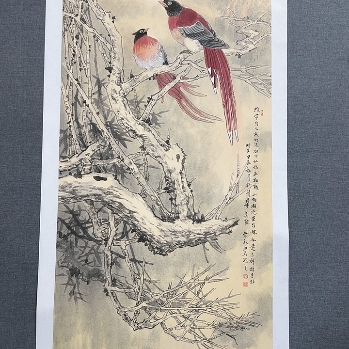 国画书画作品多次