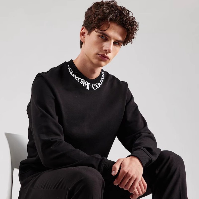Versace 范思哲VJ 男士圆领卫衣休闲潮流上衣秋冬新款