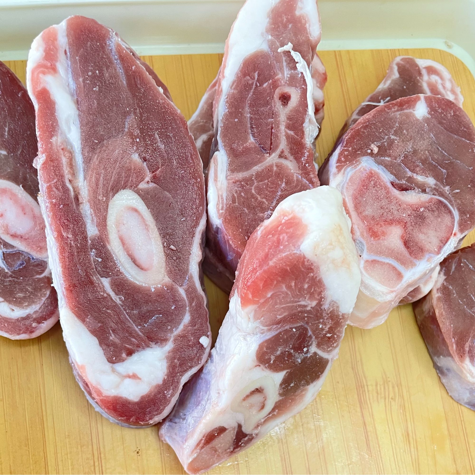 【新疆包邮】塔城原切羊腿切片2公斤