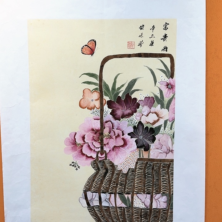 国画书法作品多次参加