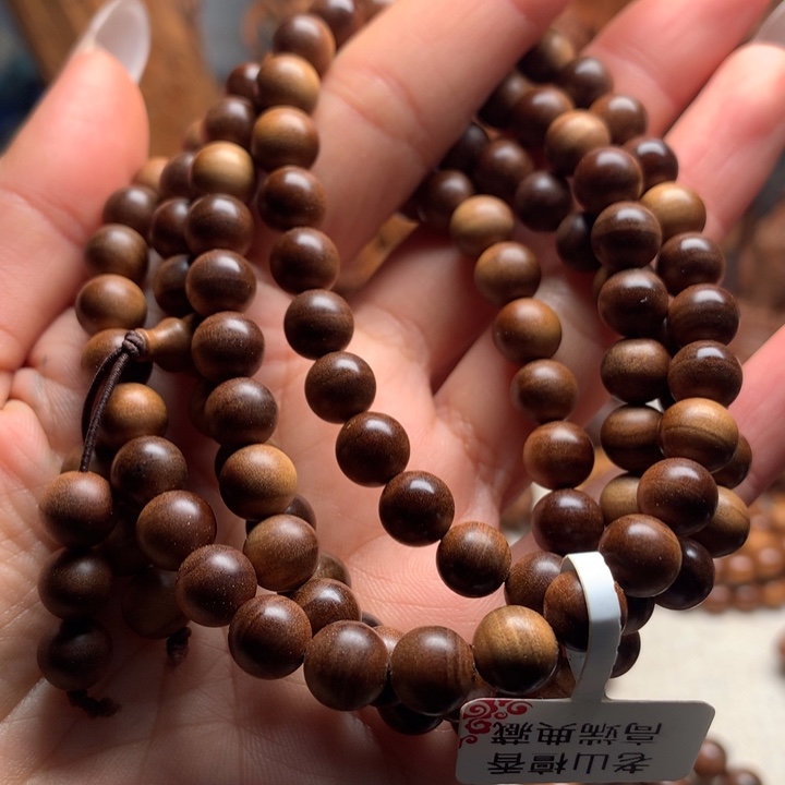 檀香木手串/手链空*夫老山檀木0.8沉水