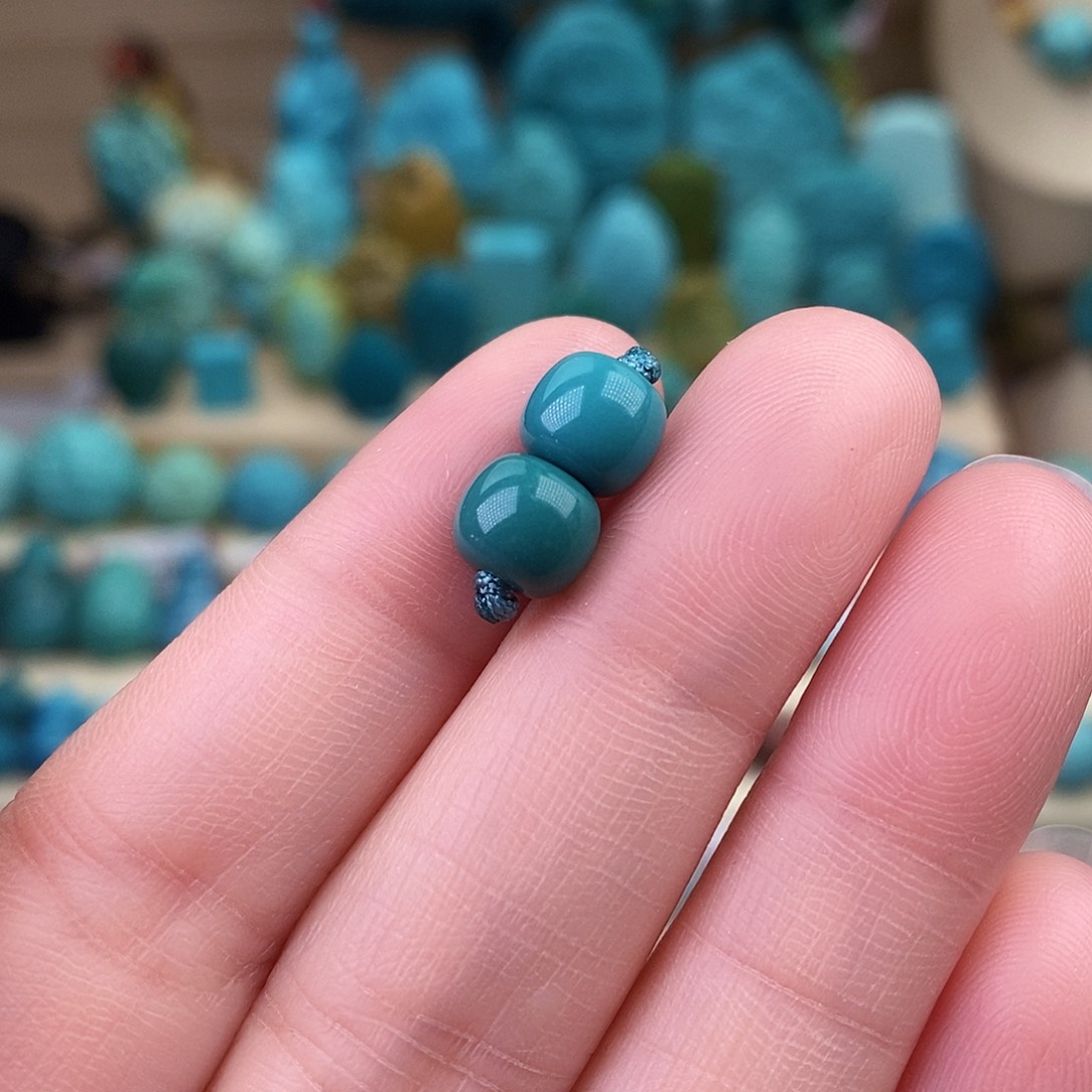 绿松石珠宝奇石未镶嵌