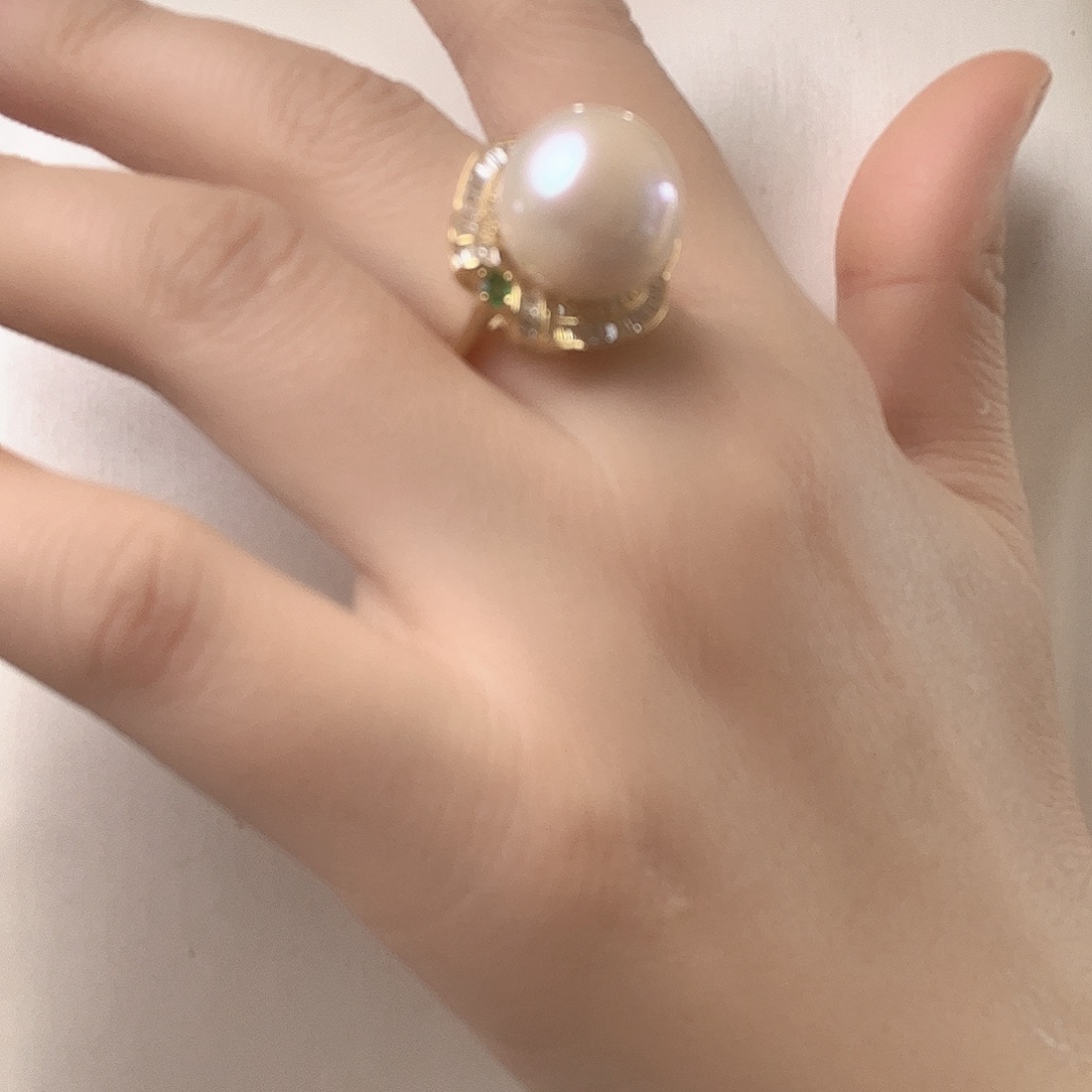 戒指淡水珍珠未镶嵌