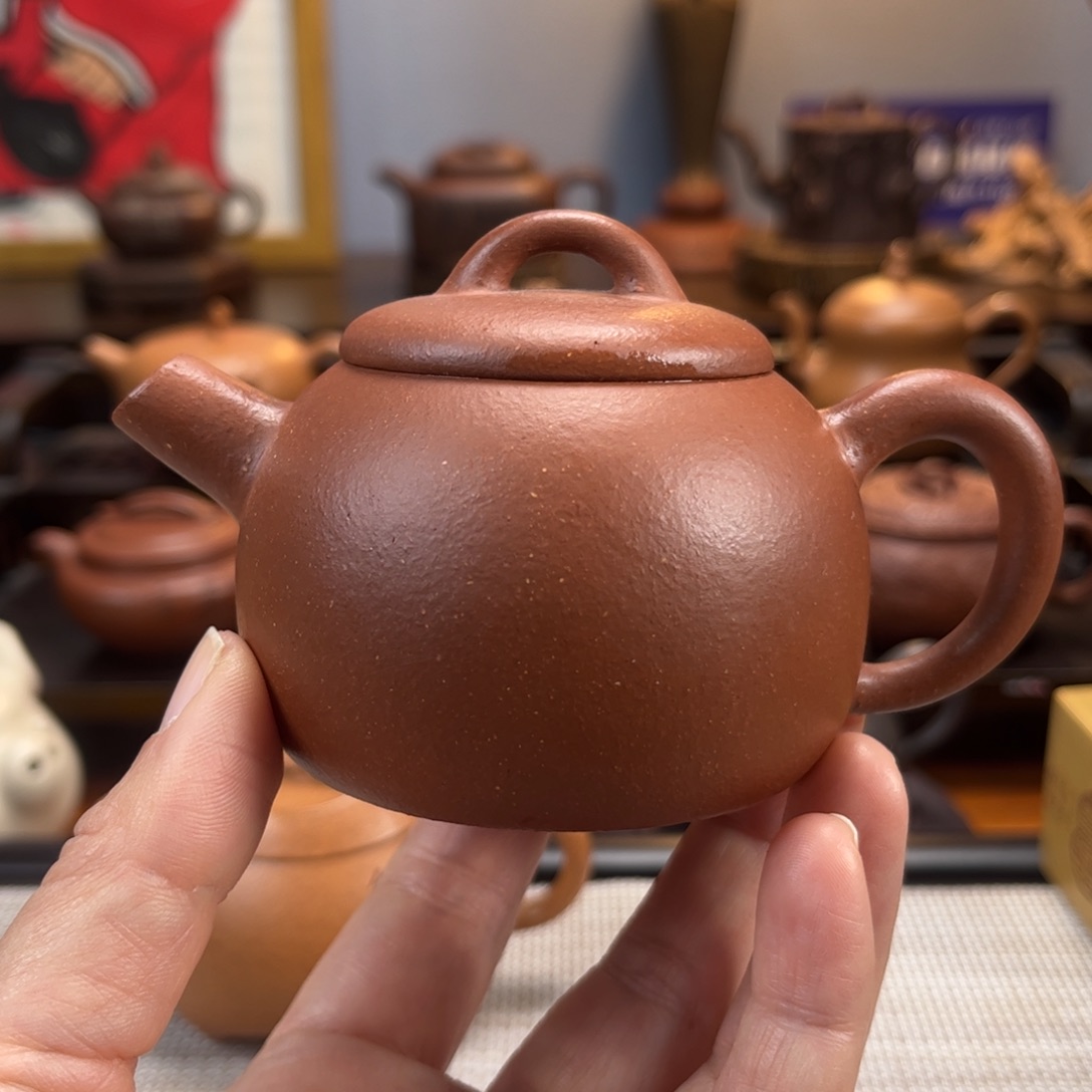 紫砂茶具半手工制作