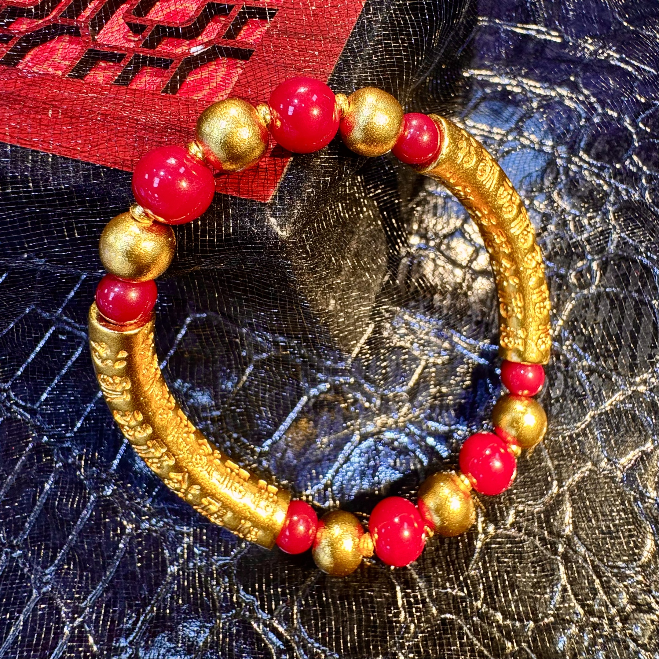 【唐糖甄选】唐世金 百福手链 GO7187 时尚饰品