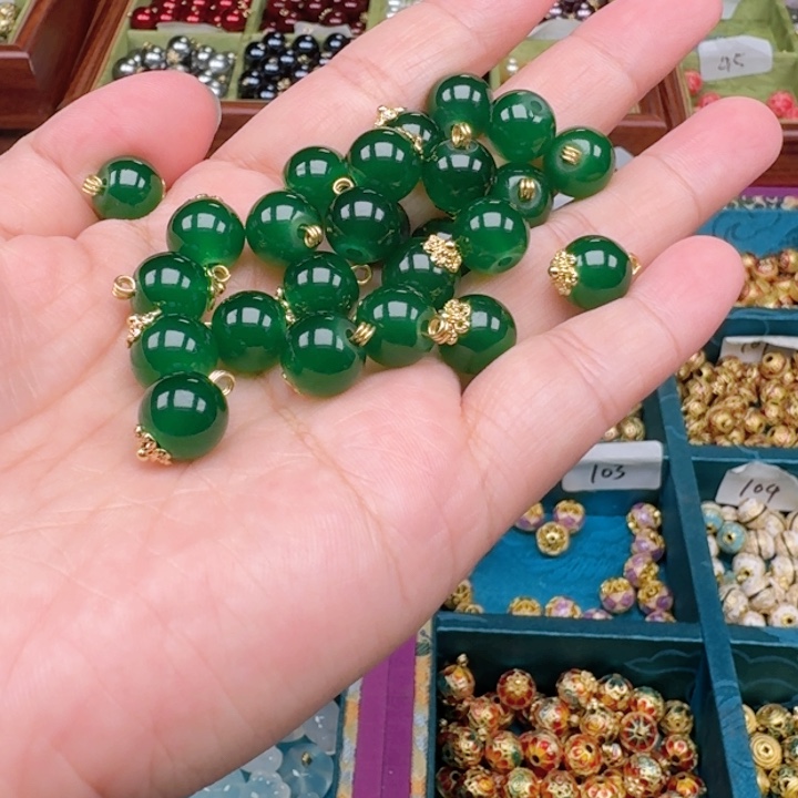 非遗传承手工圆珠扣