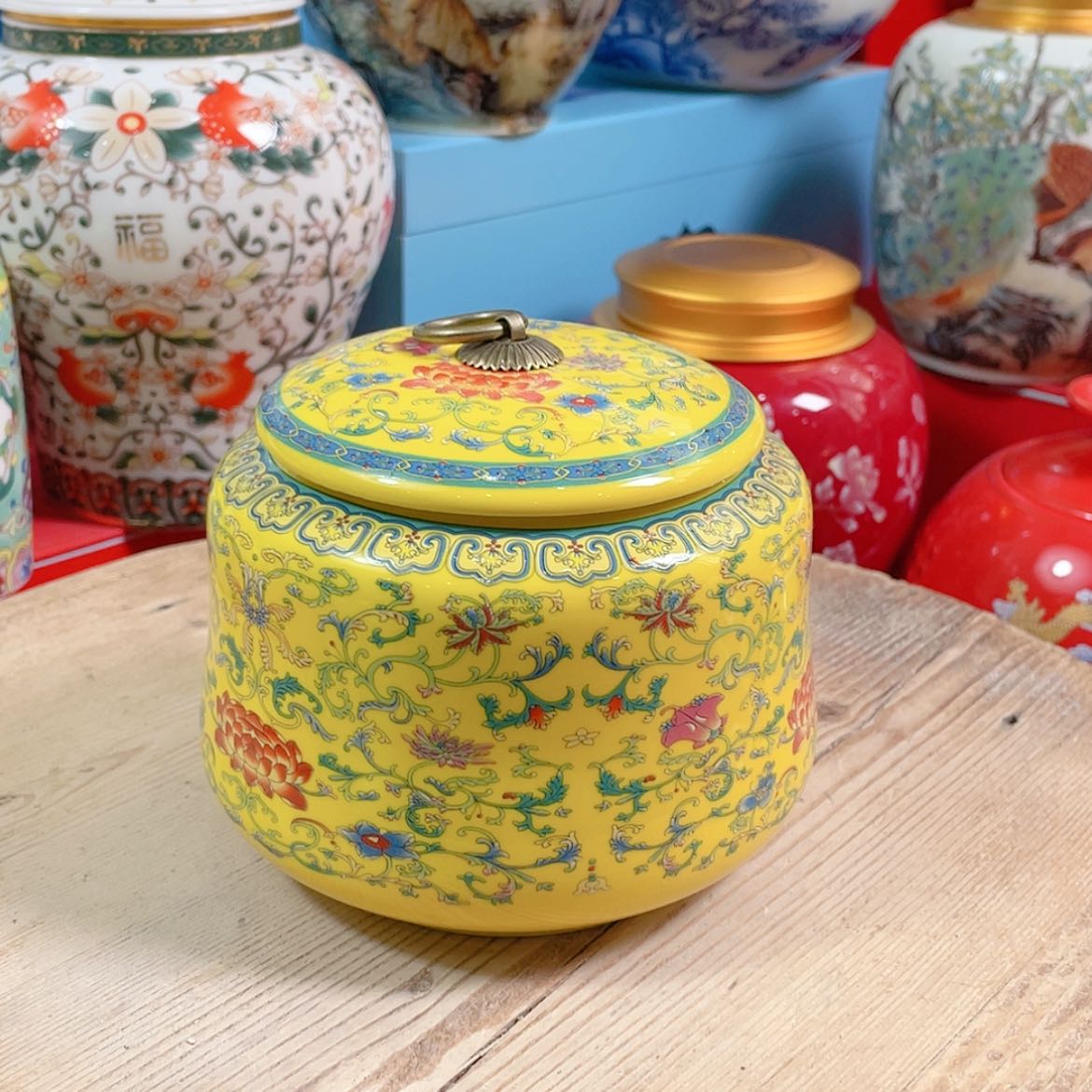 【闪购商品】罐陶瓷茶叶罐密封罐