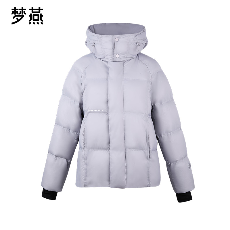 梦燕秋冬女款舒适保暖亲肤时尚通勤休闲风格90鹅绒服9CY11B5121J