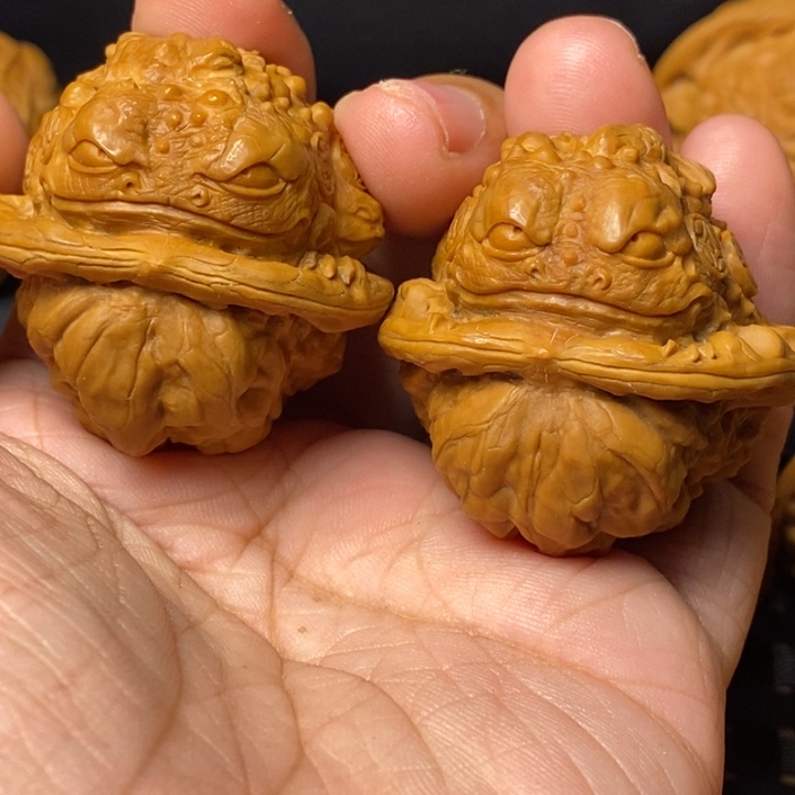 文玩核桃把件金蟾