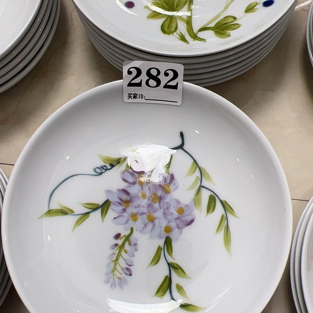 瓷片景德镇陶瓷手工手绘制作