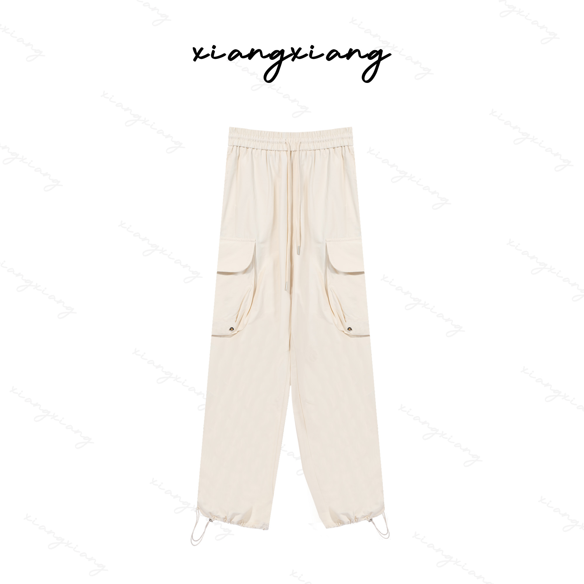 【婷婷专属】K1F38001A 纯色简约工装裤