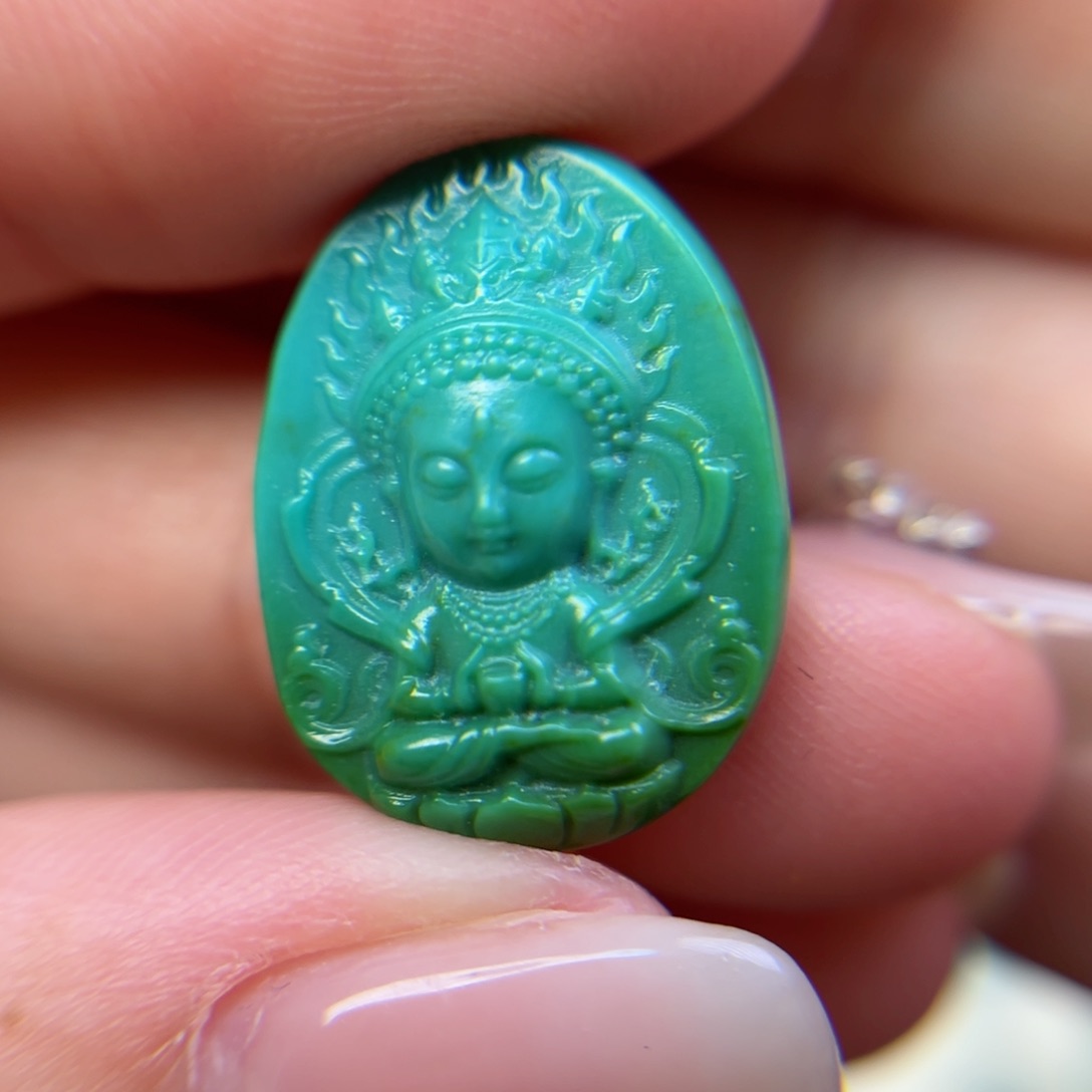 绿松石未镶嵌原矿