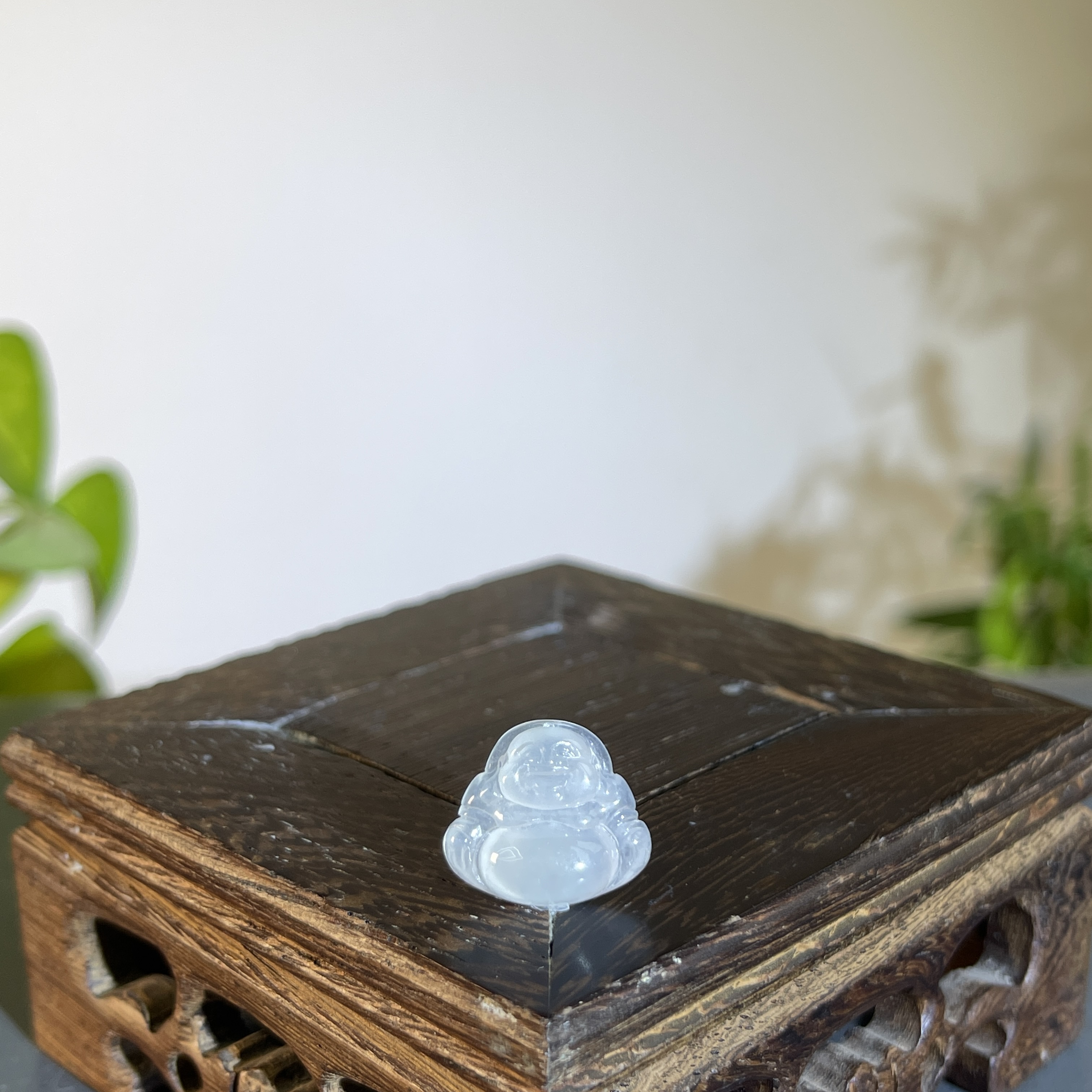 JXA01-22 天然缅甸A货翡翠 佛公