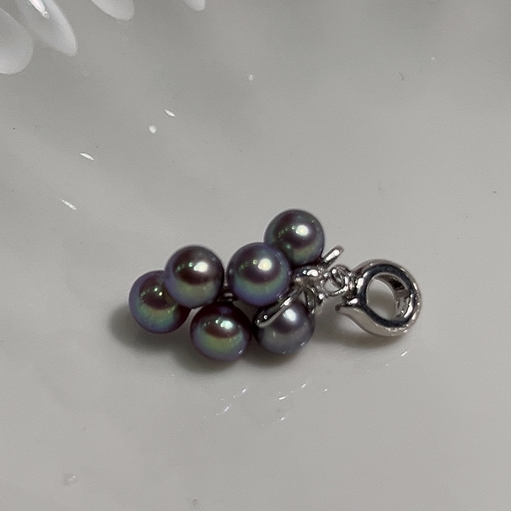 淡水珍珠颈饰银S925镶嵌