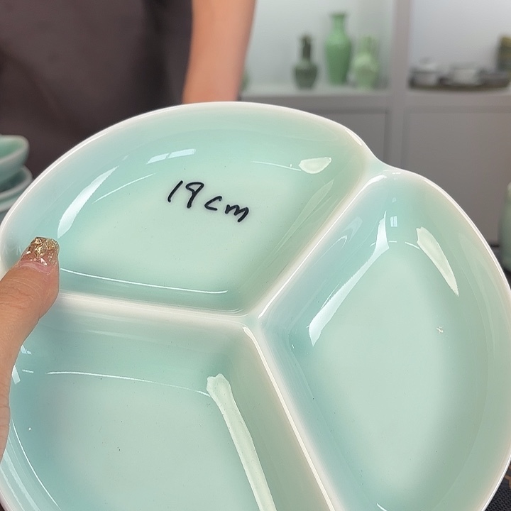 龙泉云间青瓷小米茶器