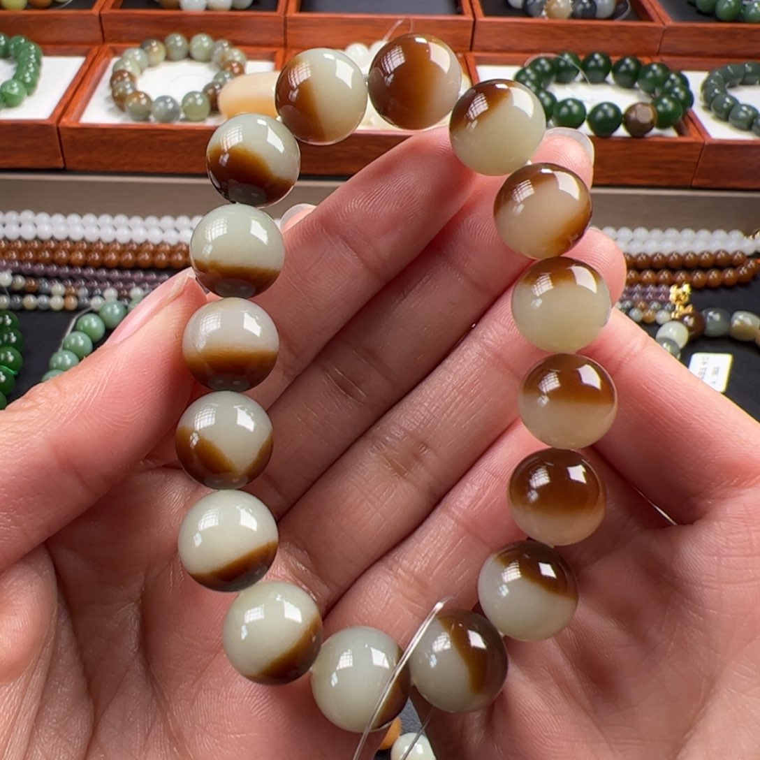 和田玉手链未镶嵌