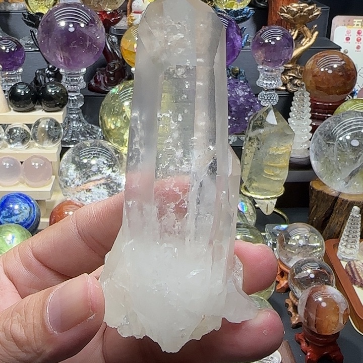 未镶嵌水晶珠宝半成品