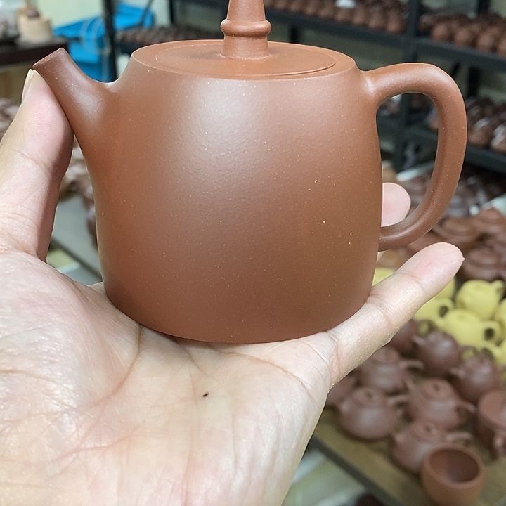 茶杯紫砂汉铎微瑕中槽青