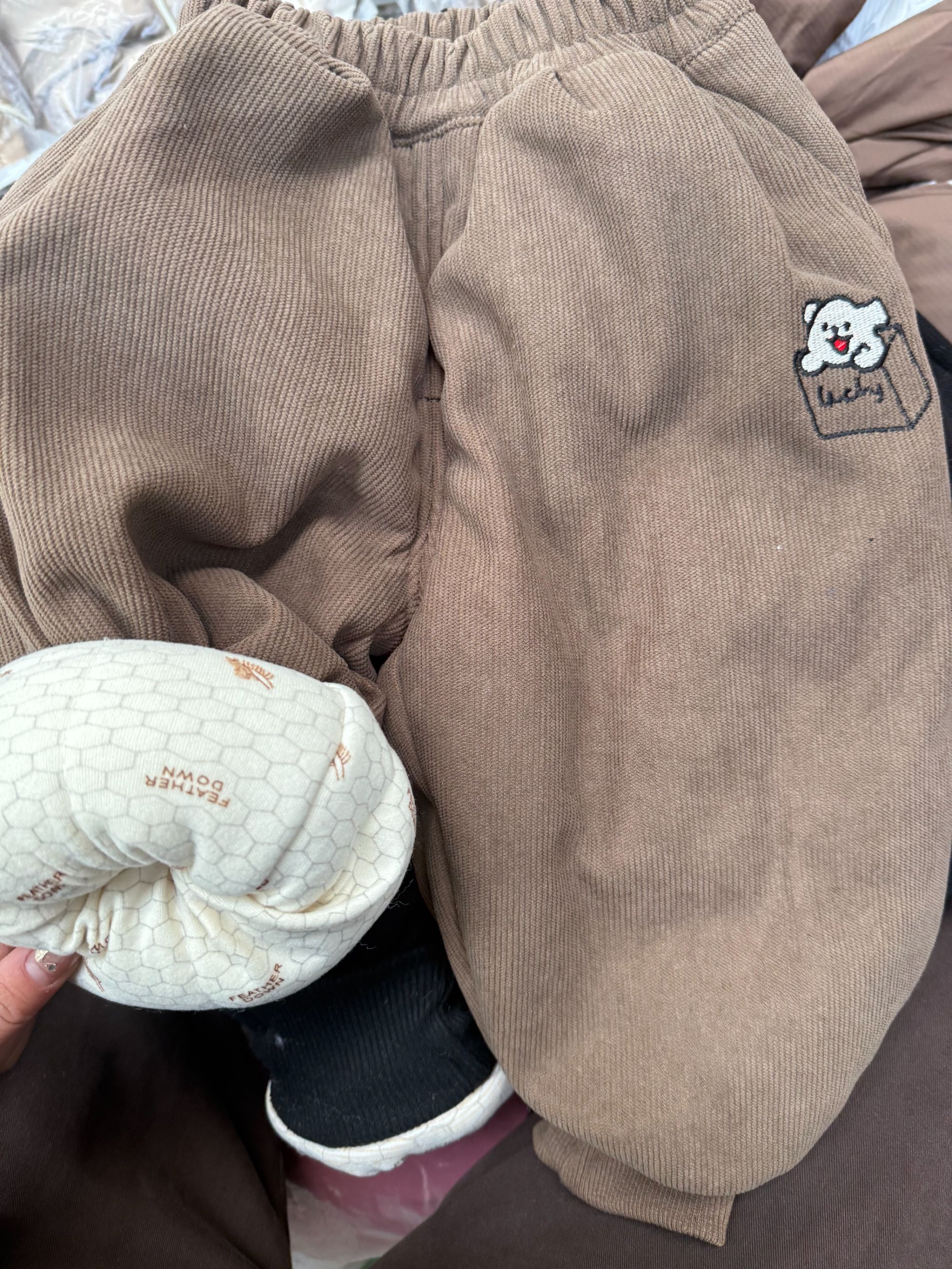 温温加厚条绒裤子（无售后，介意不拍）