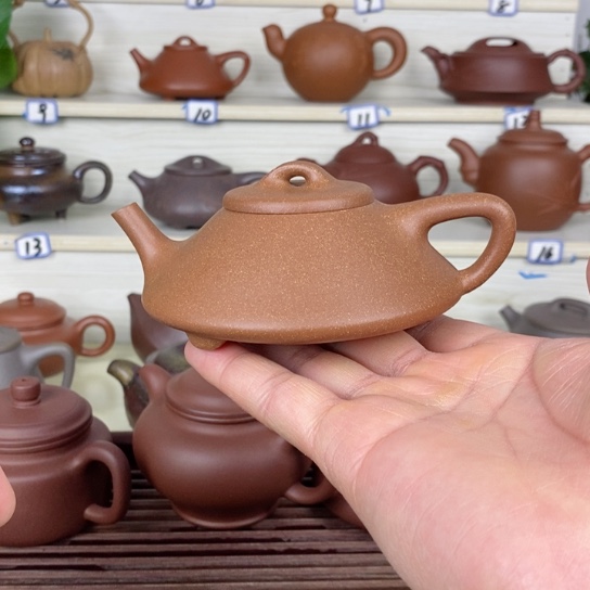 紫砂茶壶150cc合瓢半手工