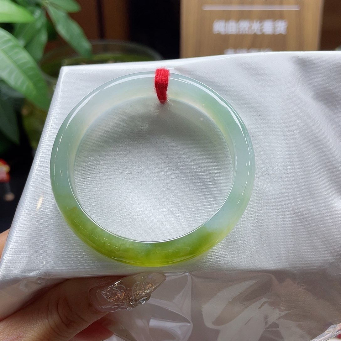 翡翠手镯未镶嵌159 号链接