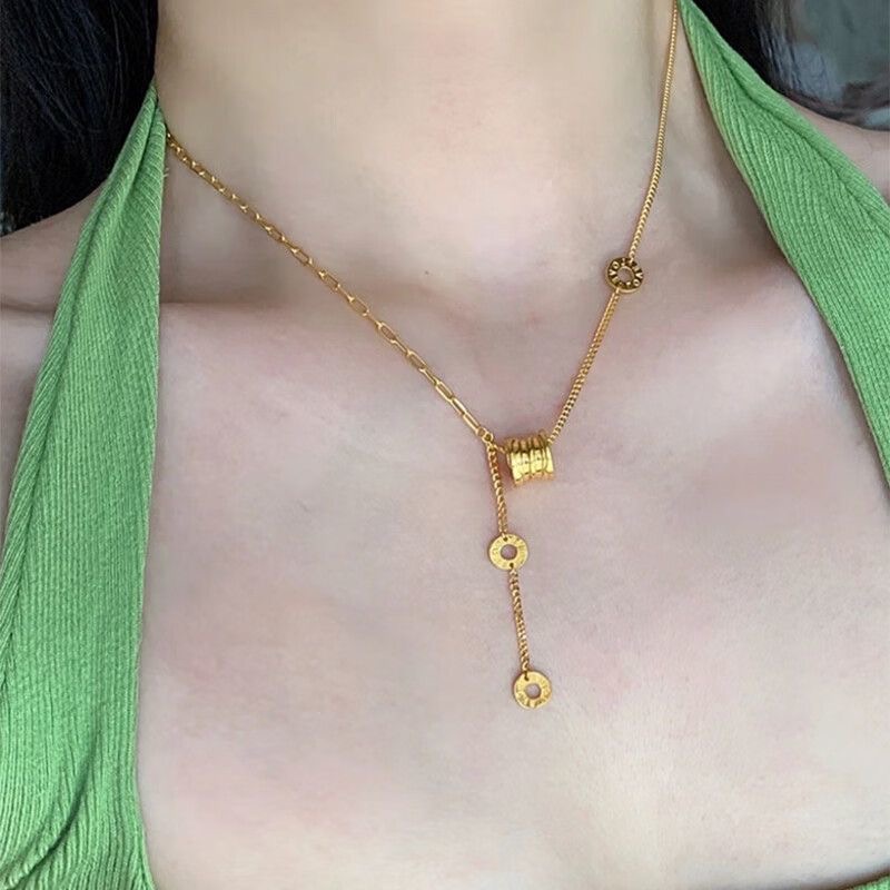 合金项链 小蛮腰吊坠经典热销款