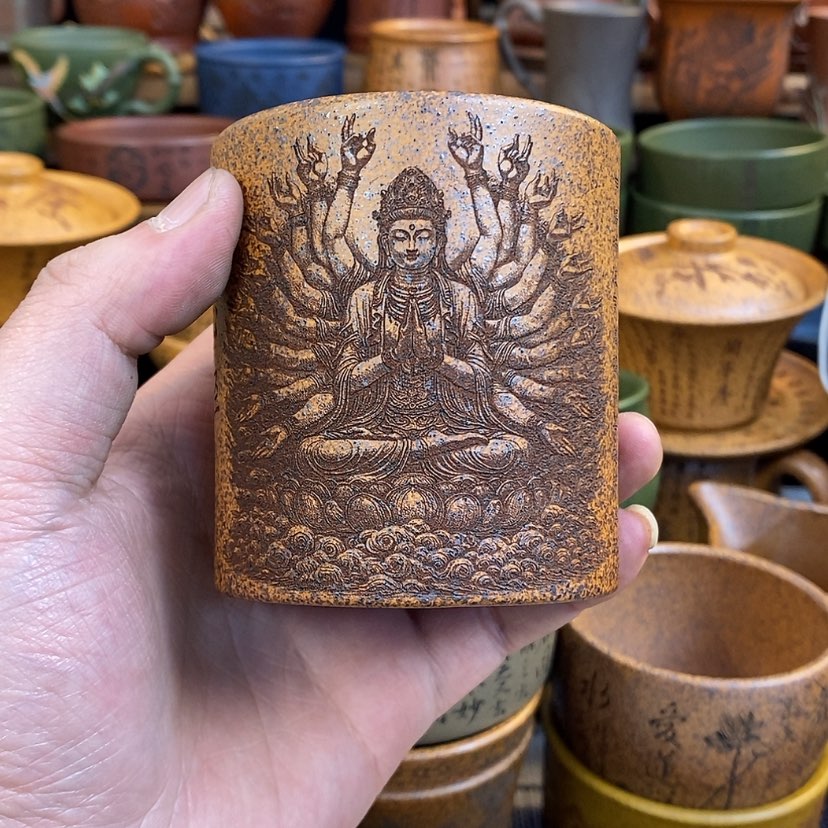 【闪购商品】紫砂杯子宜兴全手工紫砂杯