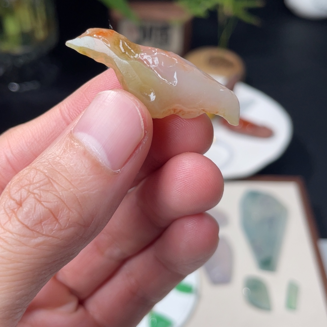 翡翠未镶嵌颈饰富贵鸟3色见者发财