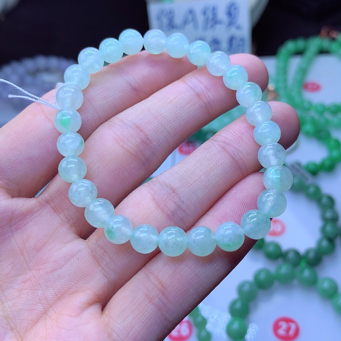 翡翠毛衣链未镶嵌卡7