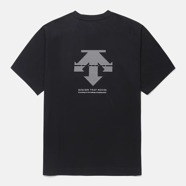 DESCENTE/迪桑特25年新款运动休闲圆领短袖T恤男女同款韩版UTS15