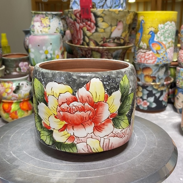 景德镇艺术手绘作品