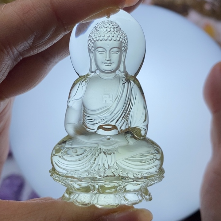 水晶颈饰未镶嵌不**山定制