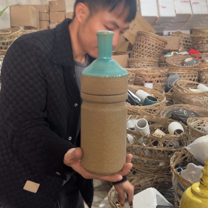 摆件高度30厘米口径8厘米微瑕捡漏