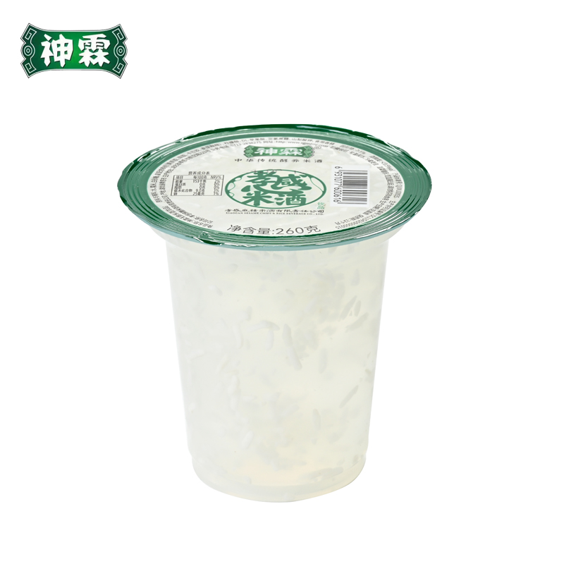 神霖孝感米酒早餐杯260g*8杯孝感传统米酒糯米酒湖北特产传统发酵