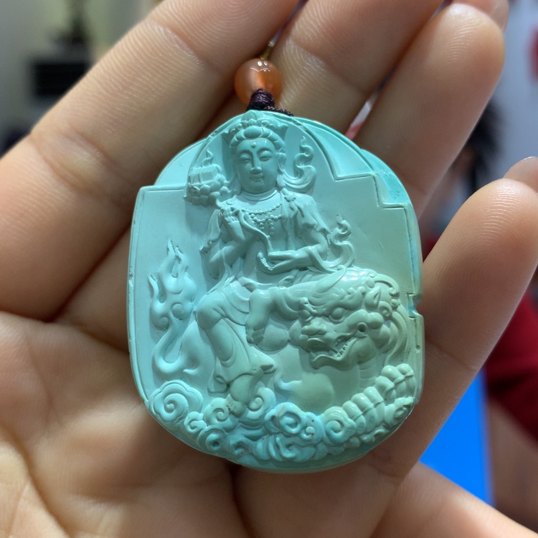 绿松石吊坠未镶嵌