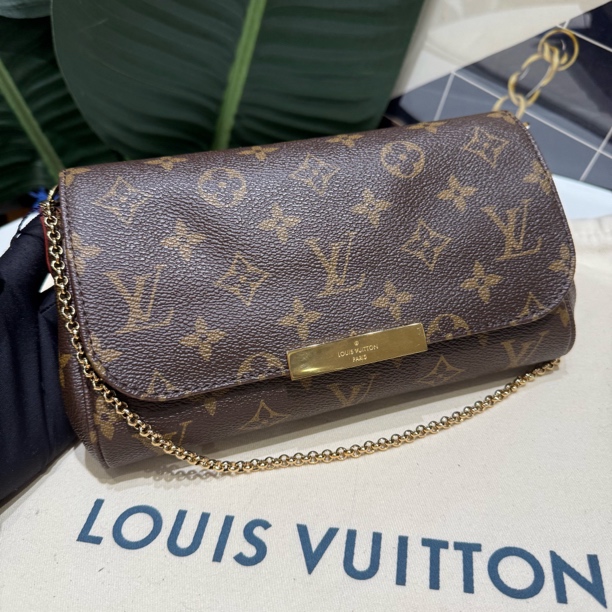 95新 LouisVuitton/路易威登 挚爱小号单肩斜挎包全原