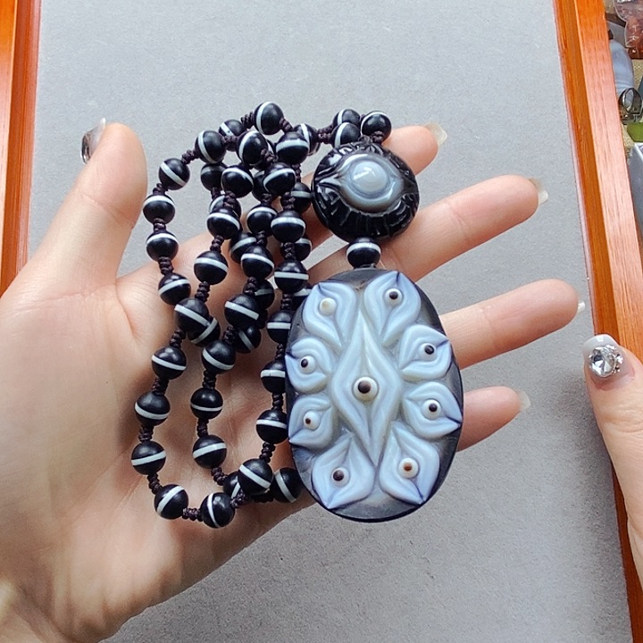 玛瑙/玉髓项链未镶嵌